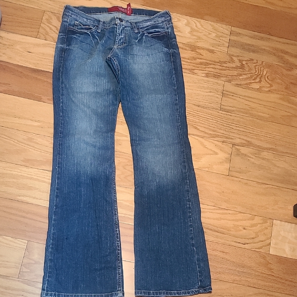 Guess Foxy Flare Low Rise Blue Women's Jeans